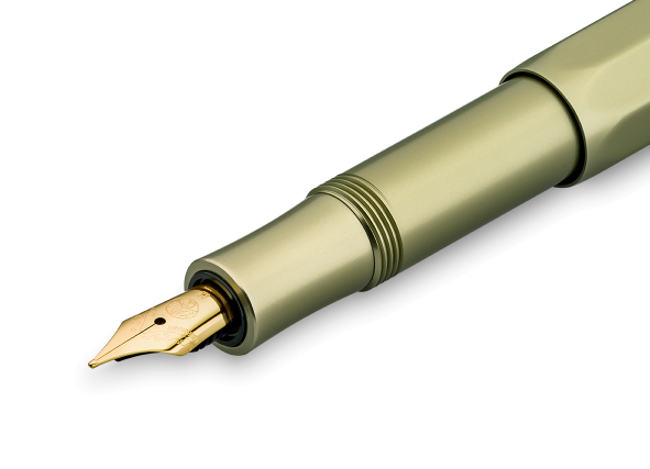 Fountain Pen - Aluminum Sport - Olivine