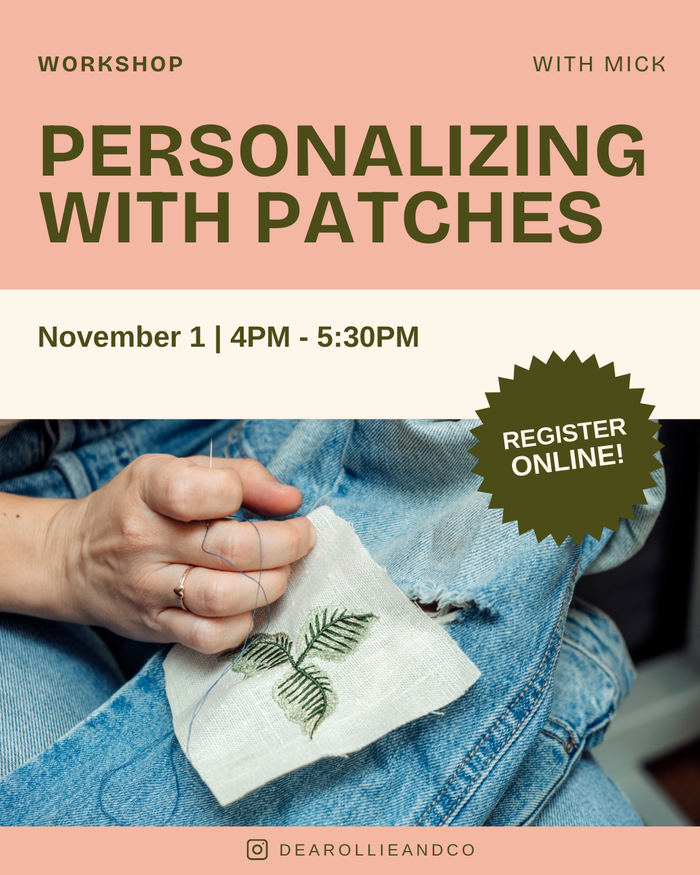 Personalizing with Patches | November 1