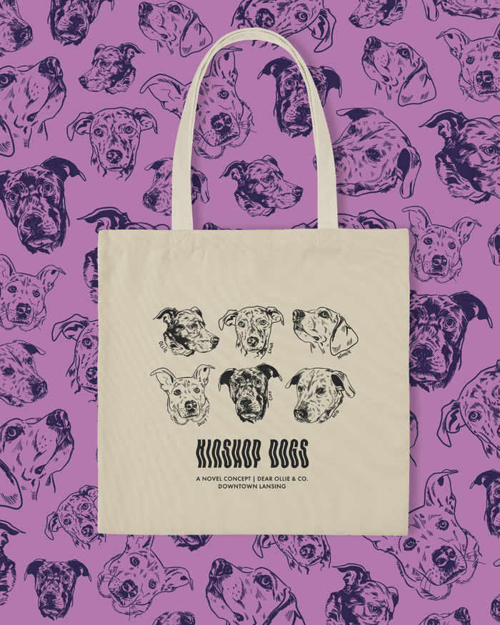 Kinshop Dogs Tote Bag