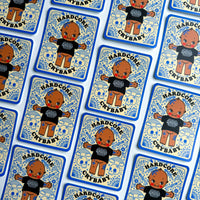 HARDCORE CRYBABY STICKER