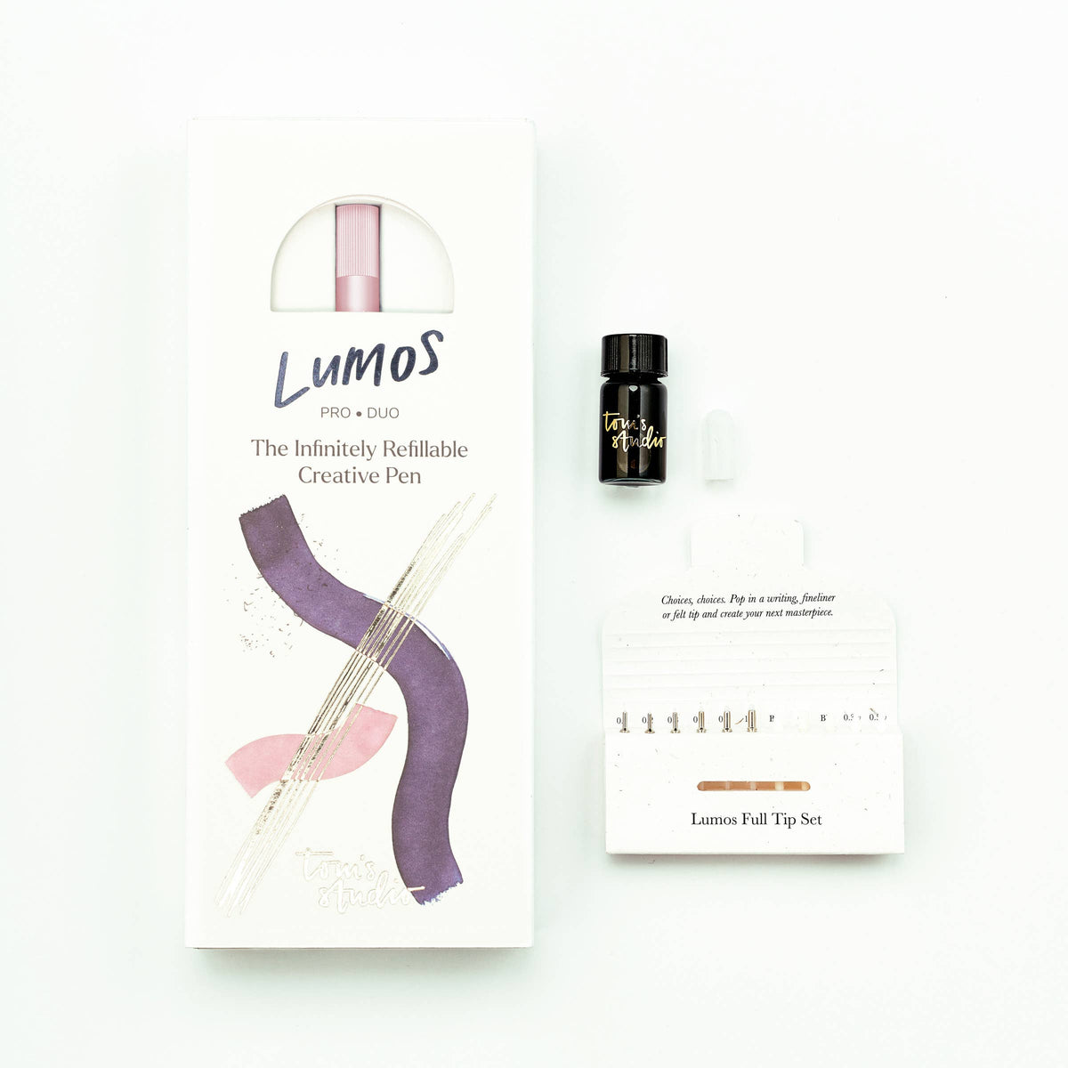 Lumos Pro - Refillable Multi-Tip Pen