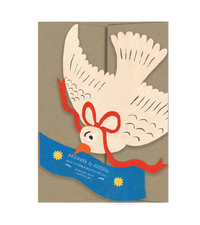 Happy Birthday Bird - Die Cut Card