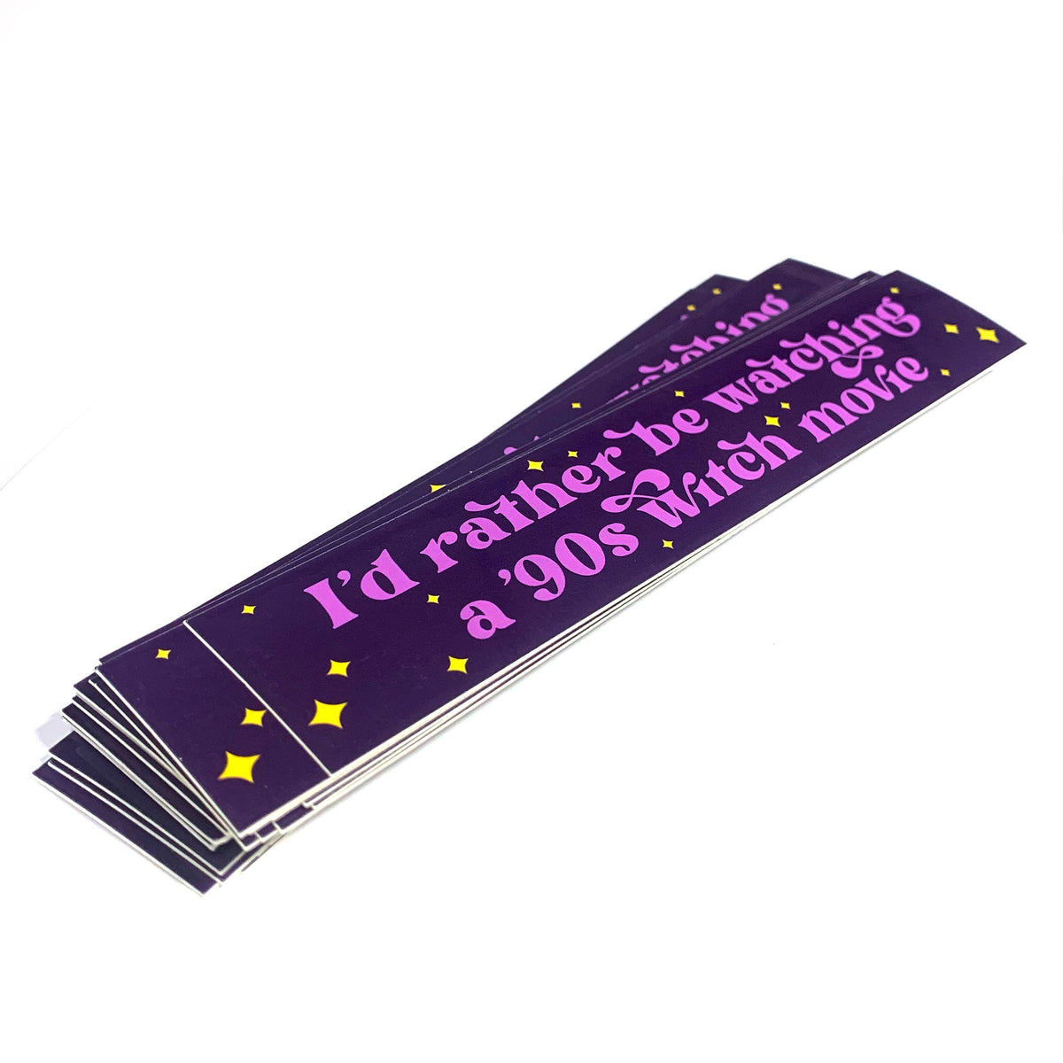 I'd Rather Be Watching a 90s Witch Movie Vinyl Sticker