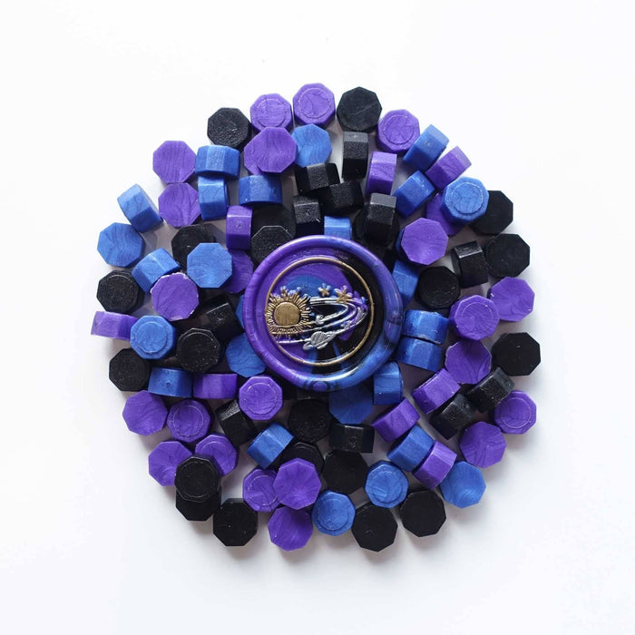 Galactic Mix 100pcs sealing wax beads