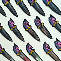 UNICORN DAGGER STICKER