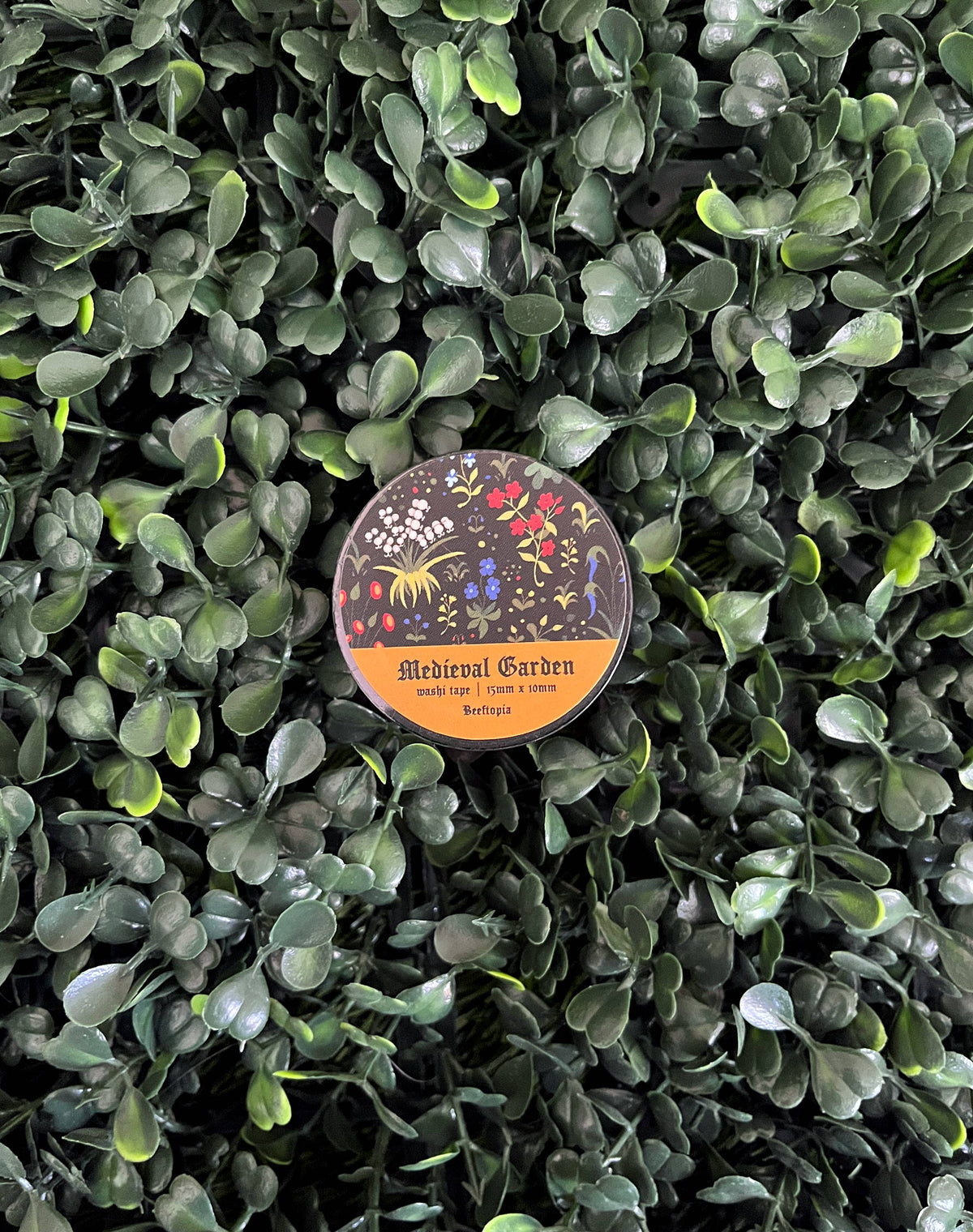 Medieval Unicorn Garden Washi Tape (15mm x 10m)