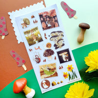 Whimsical Woods Sticker Sheet