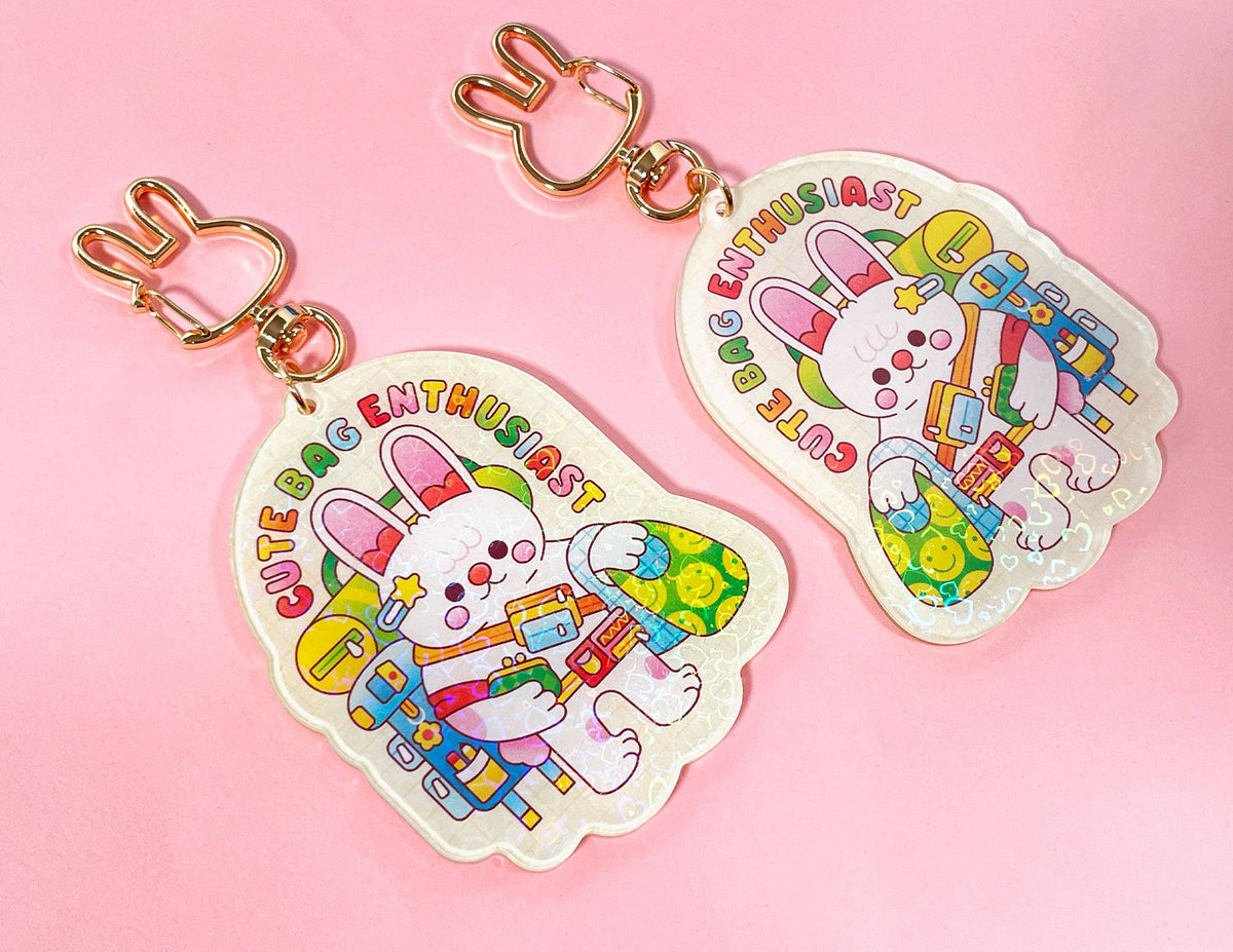 Cute Bag Enthusiast Keychain | Maximalist | Shopaholic
