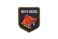 Boys Drool Embroidered Patch