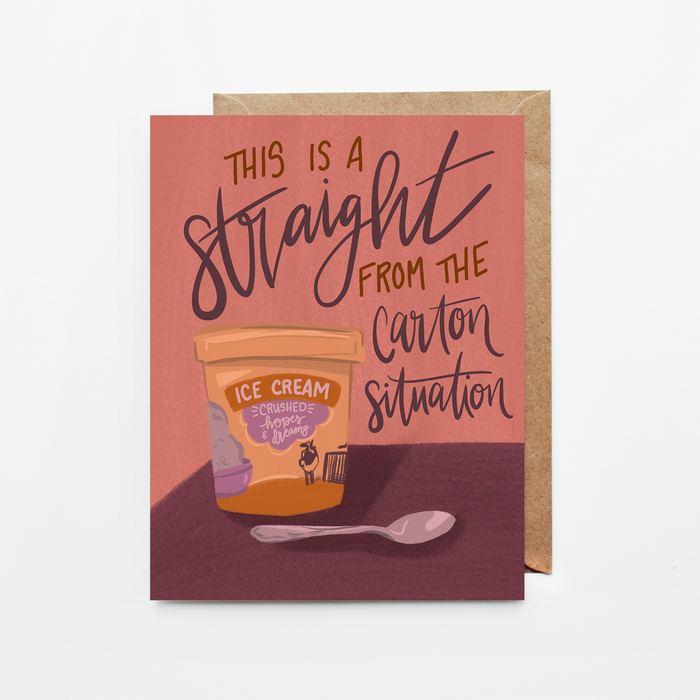 Straight From the Carton Situation Card