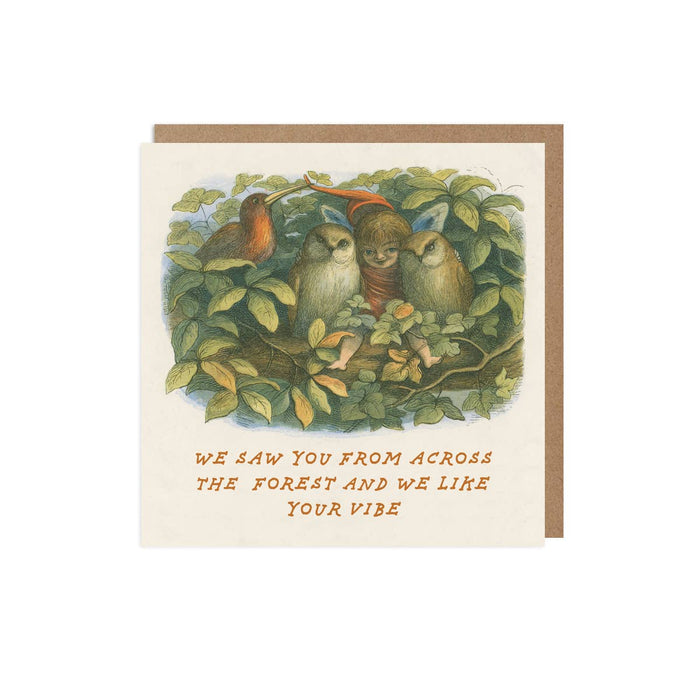 Vintage Card – Forest Vibe