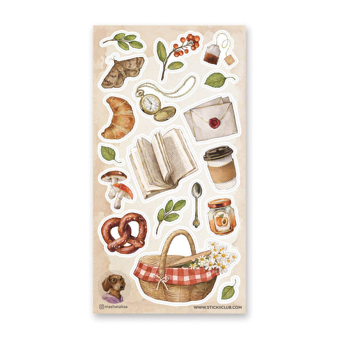 Autumn Picnic Sticker Sheet