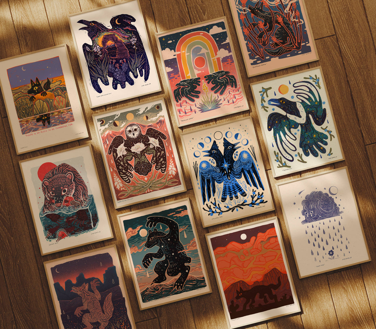 Raven Delicate Arch - 8x10 Nature Wilderness Art Print 