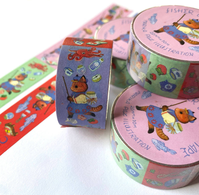 Fisher Cat Washi Tape