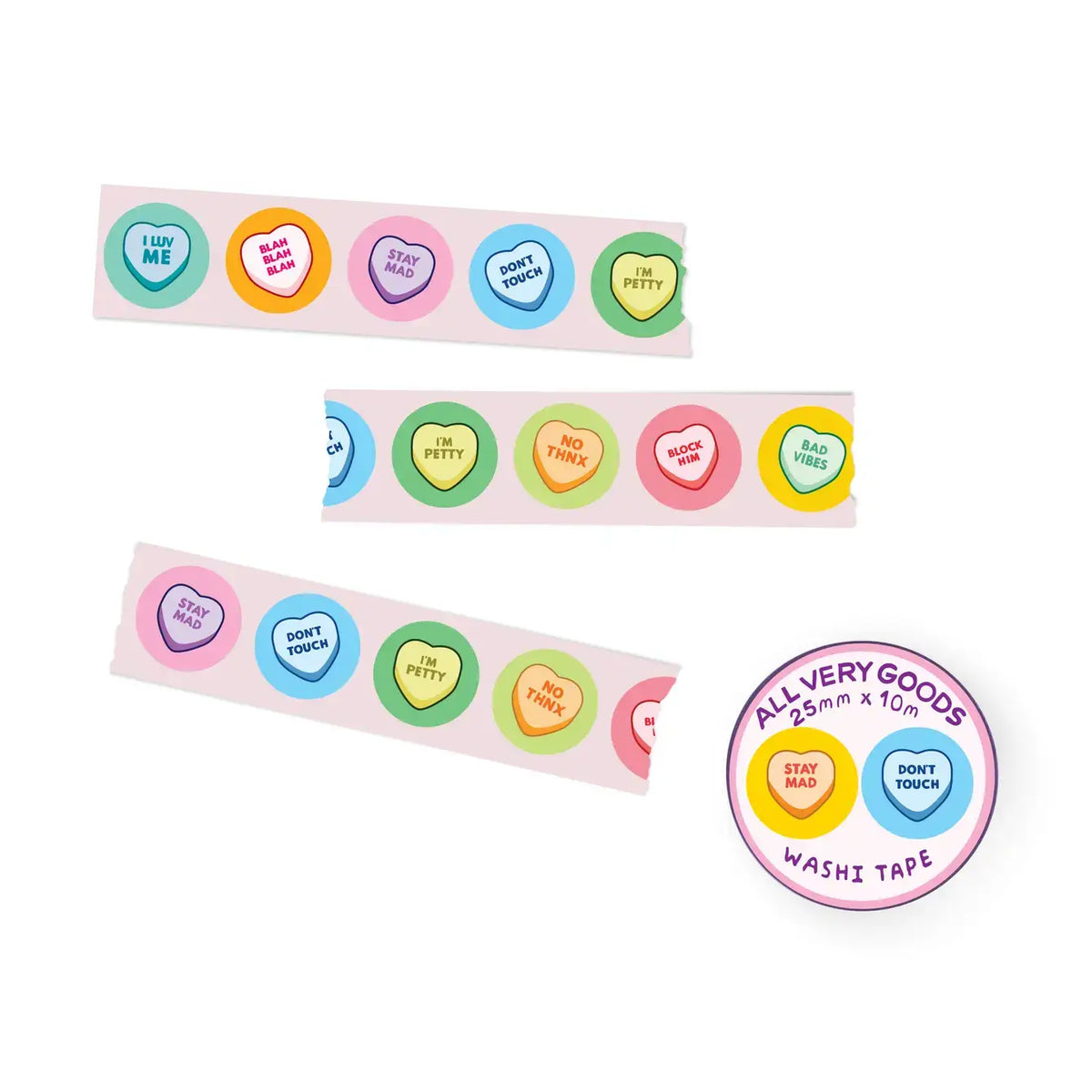 Washi Tape - For Unbroken Hearts