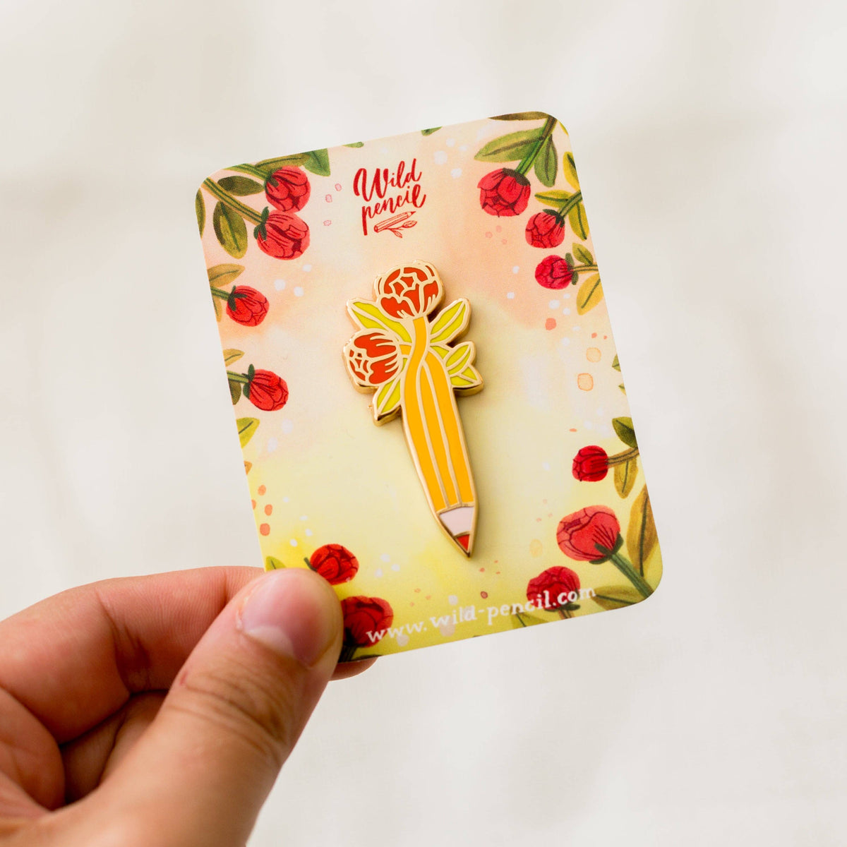 Enamel Pin — Wild Pencil