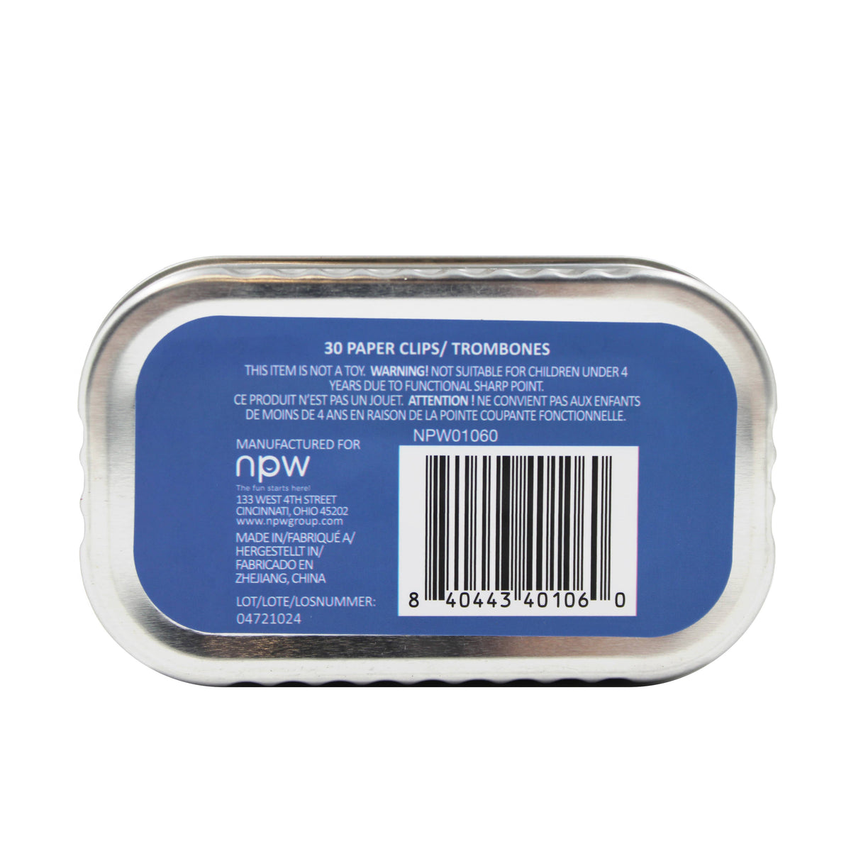 Sardine Paper Clips