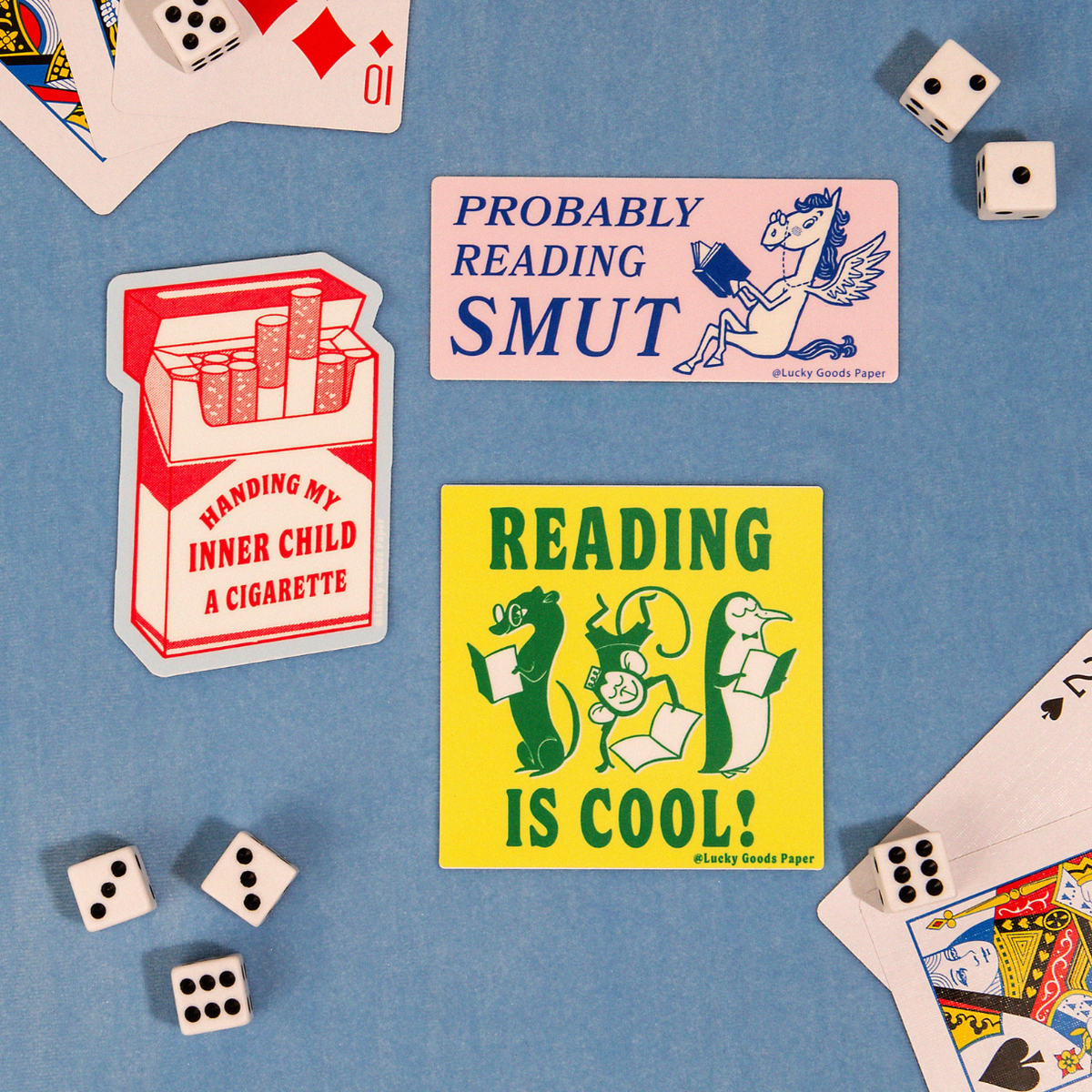 Inner Child Cig – Matte Vinyl Sticker