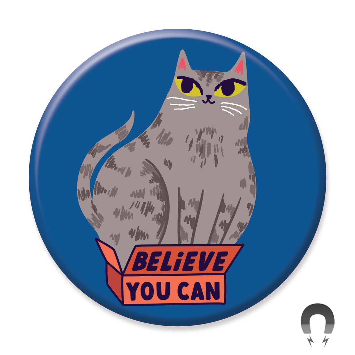 Believe You Can Cat Big Magnet