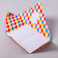 Urban Pigeon, Colorful Folding Letter Pack, Pack of 6
