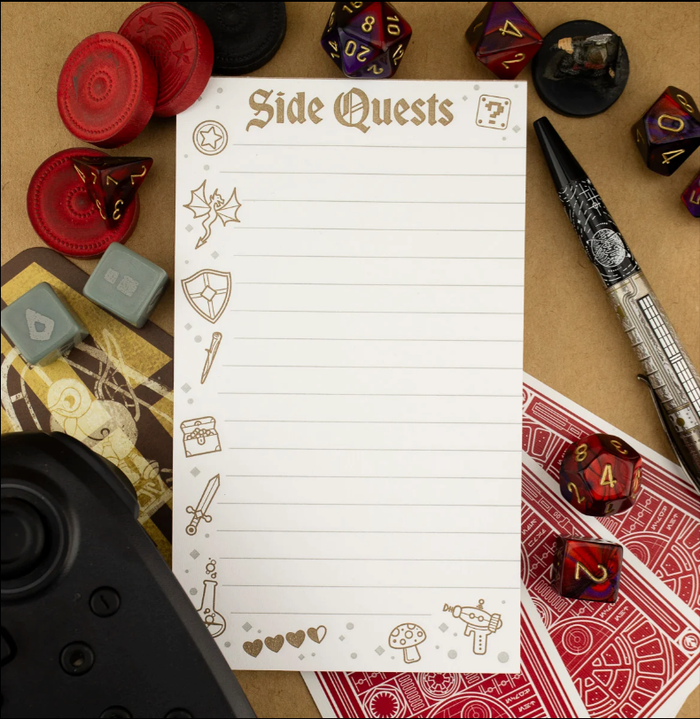 Side Quest Notepad