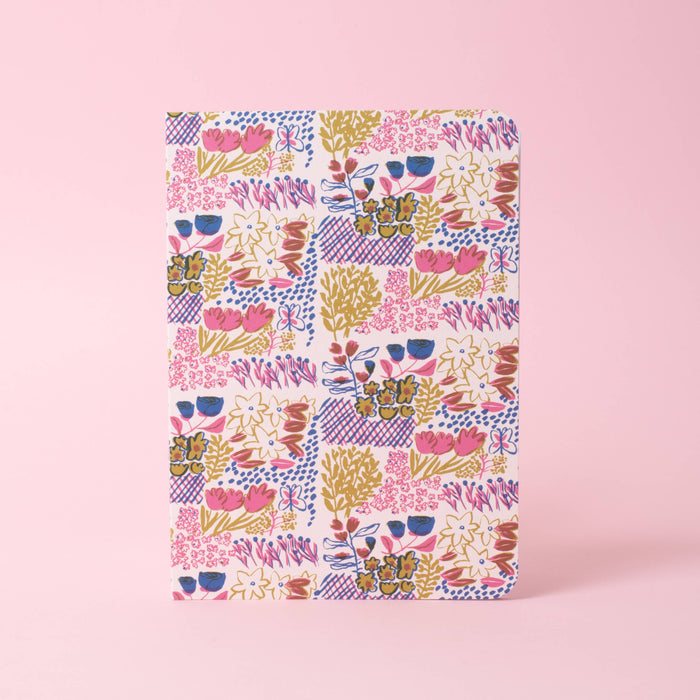 Garden Plots Pattern B6 Blank Notebook