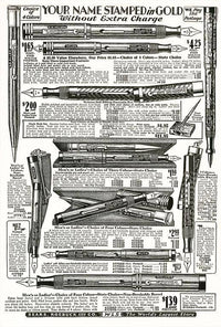 Postcard LT-251 Fountain Pen Catalog