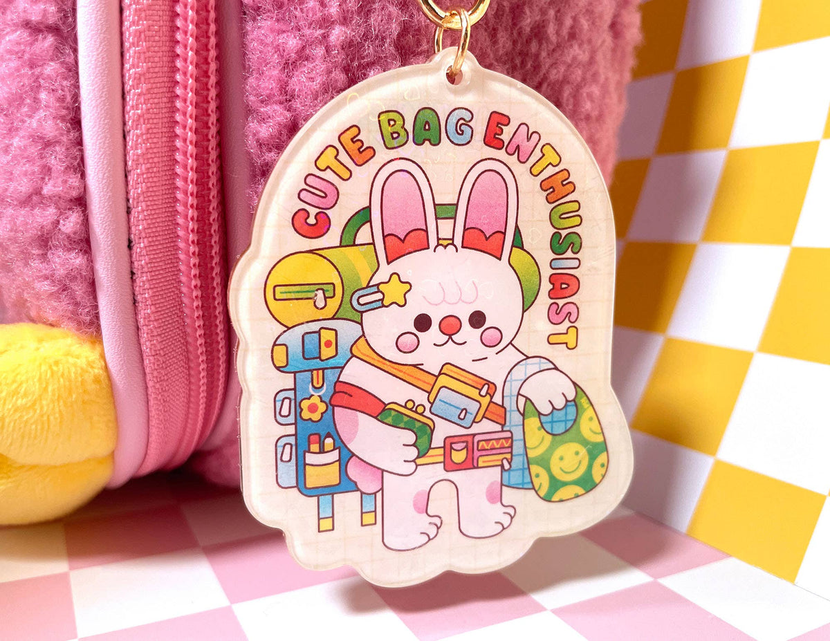 Cute Bag Enthusiast Keychain | Maximalist | Shopaholic