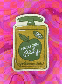 Applesauce Club Vinyl Sticker