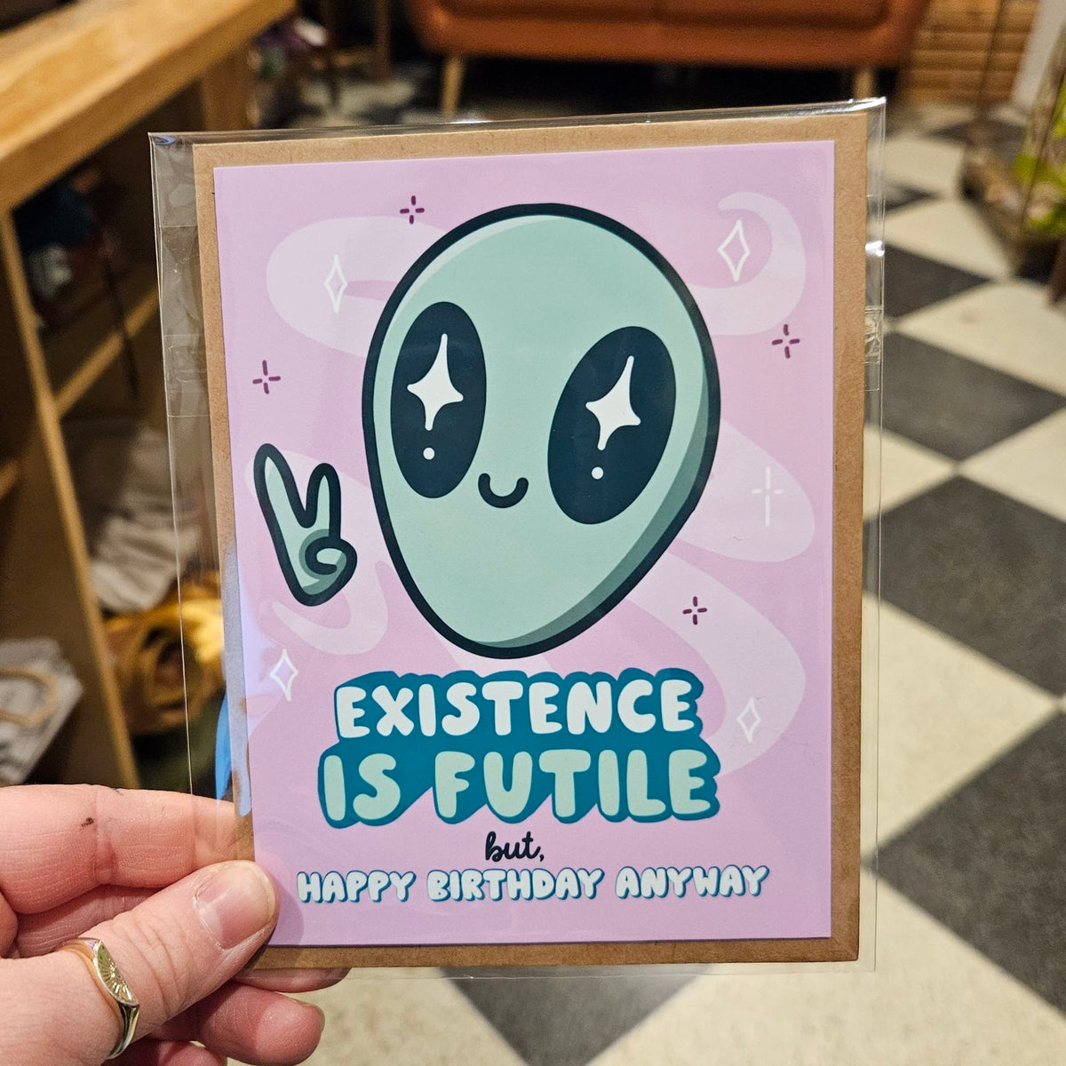 Existence is Futile Card