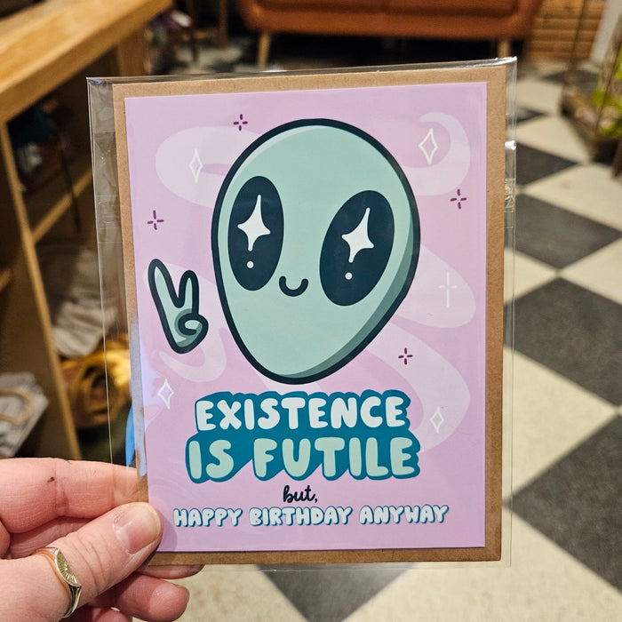 Existence is Futile Card