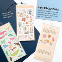 Crafty Ladies Sticker Sheet