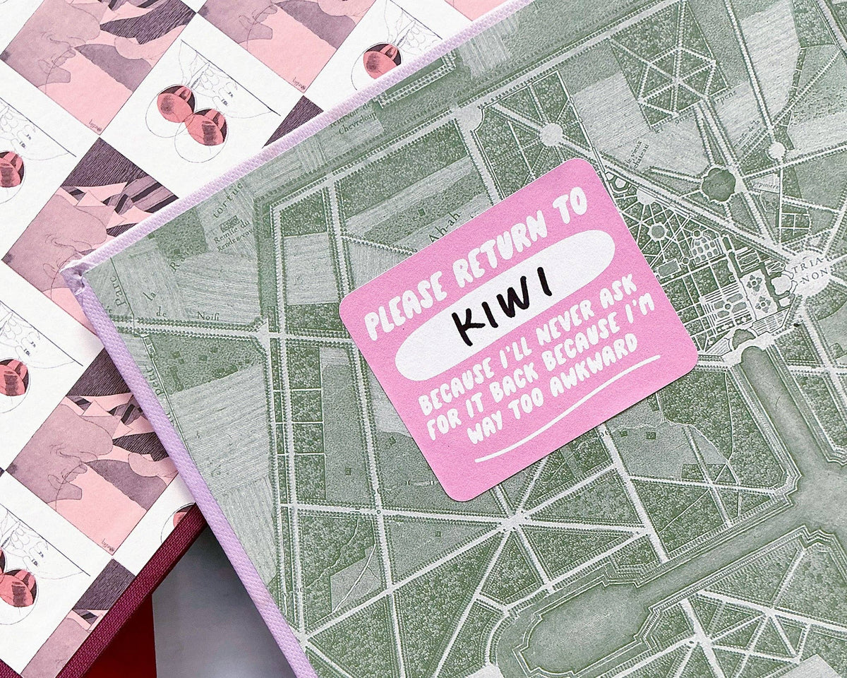 Spicy Book Plate Sticker Sheets - Romance, Smut, Sexy books