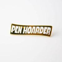 Pen Hoarder Enamel Pin