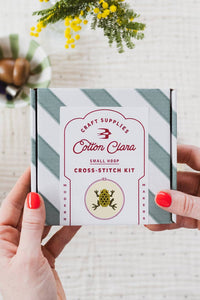 Frog Cross Stitch Kit