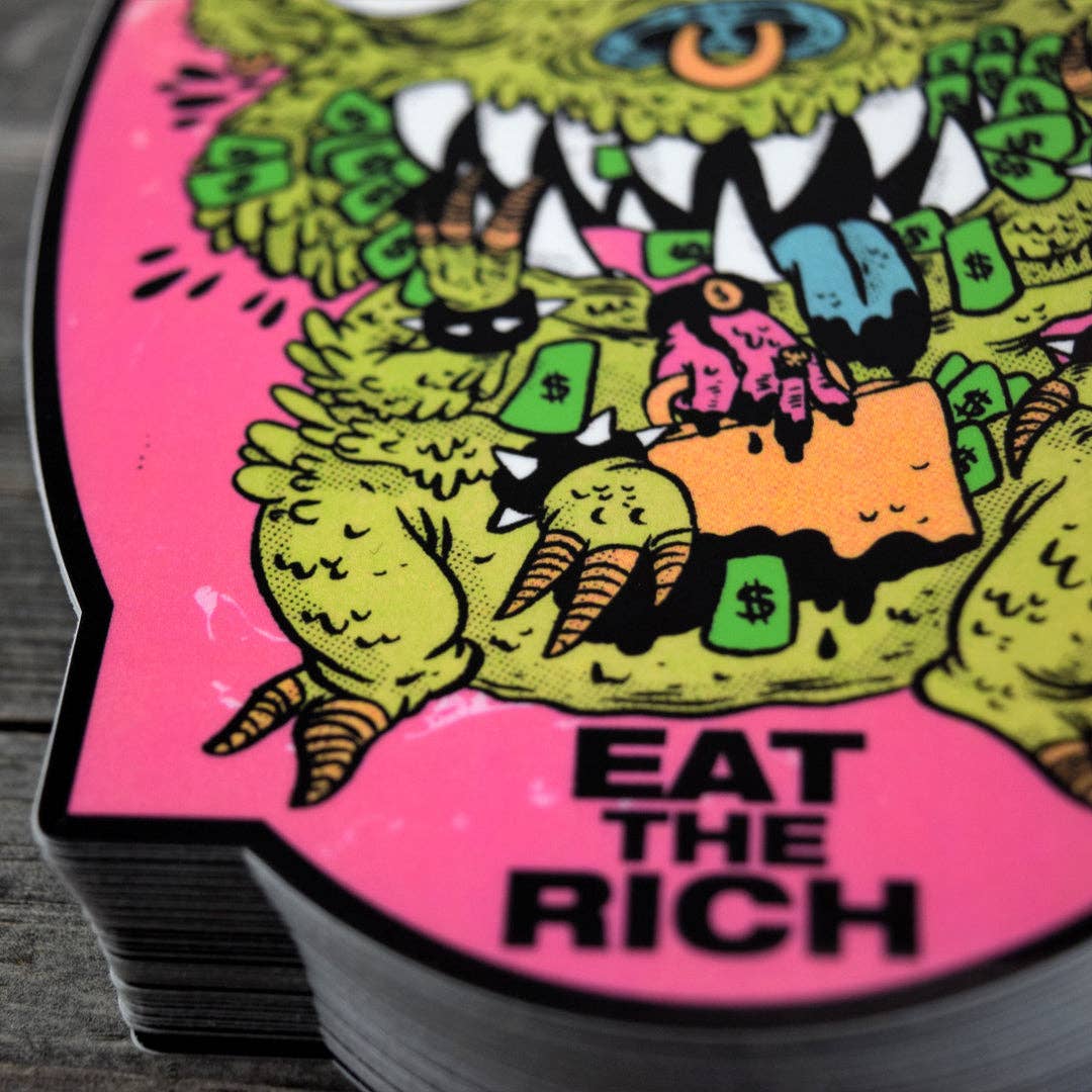 Ethical Consumption Vinyl Sticker