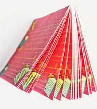 Retro School Supplies Notepad — Old School Nerd Geek Gift