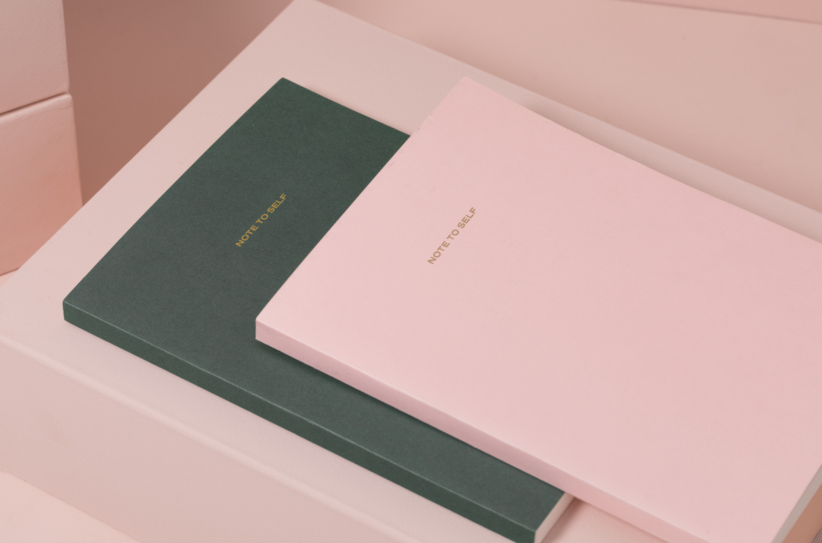Pink Note To Self Journal