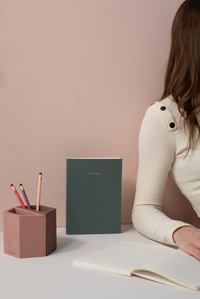Green Note To Self Journal