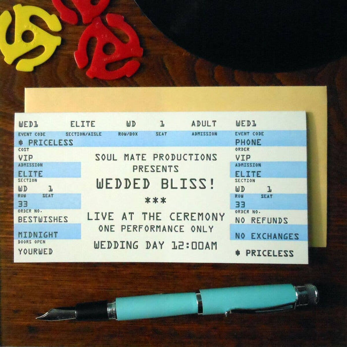 Wedding Rock Ticket