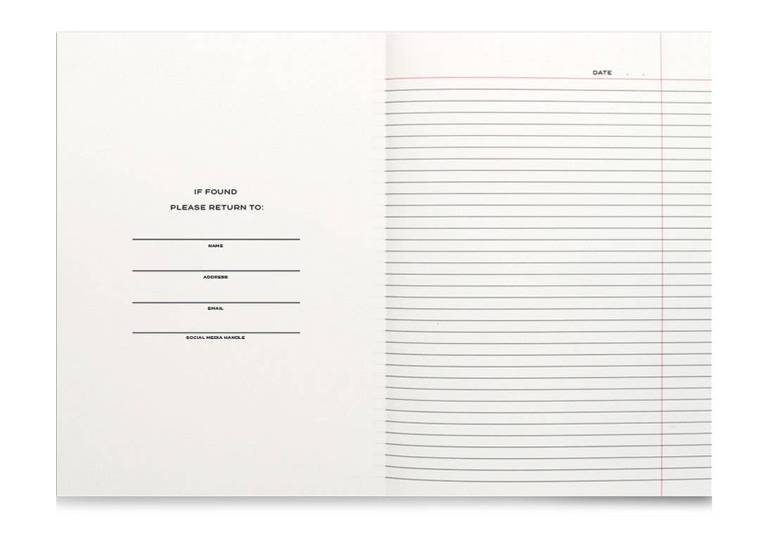 Pink Note To Self Journal