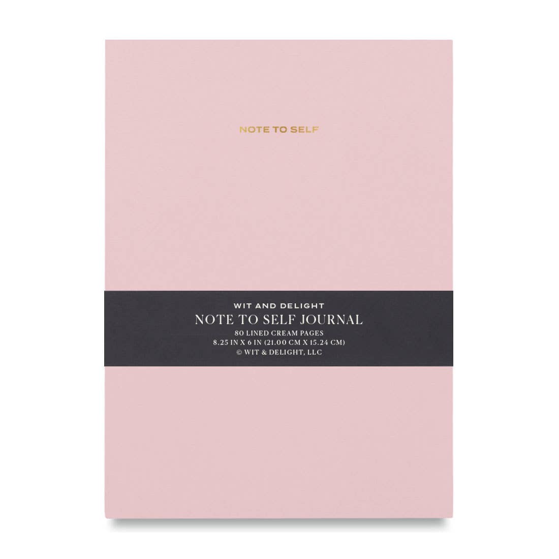 Pink Note To Self Journal