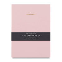 Pink Note To Self Journal