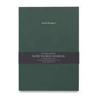 Green Note To Self Journal