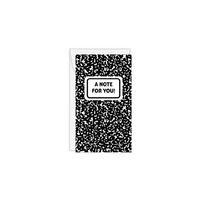 A Note For You - Mini Card