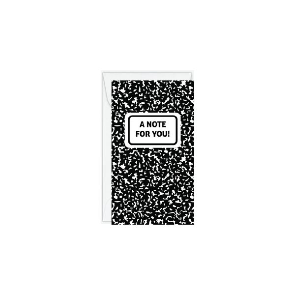 A Note For You - Mini Card