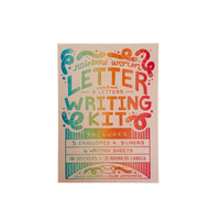 Rainbow Worms Letter Writing Kit
