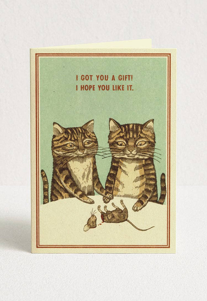 I Hope You Like It Greeting Card