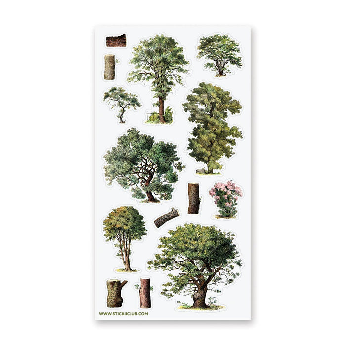 Ancient Trees Sticker Sheet