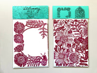 Poppy Envelope and Postcard Stationery Set of 3